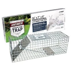 Answer Live Animal Catch Trap, Medium Size, 24in X 7in X 8in By JT Eaton