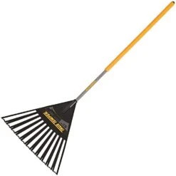 Clog-Free Poly Leaf Rake