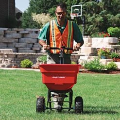Earthway Commercial Broadcast Spreader With 100 Lb Capacity 11 Earthway Commercial Broadcast Spreader With 100 Lb Capacity -A.M. Leonard Tools Shop 2170e live