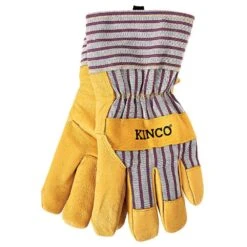 Glove Otto Striped Canvas Fabric, Heatkeep Thermal Insulation, MD