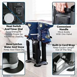 Keepdry Forced Heat Boot Dryer 9 Keepdry Forced Heat Boot Dryer -A.M. Leonard Tools Shop 4542maal graphic4