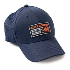 A.M. Leonard 140th Anniversary Perforated Polyester Cap - Navy