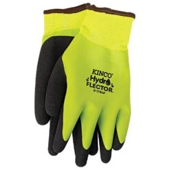 Glove Hydroflector Waterproof High-Visibility Green, LG -A.M. Leonard Tools Shop 6p l5am
