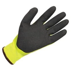 Glove Hydroflector Waterproof High-Visibility Green, LG -A.M. Leonard Tools Shop 6p l5am palm