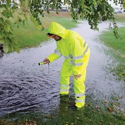 Majestic Hi-Vis High-Visibility Class III Rainwear Jacket - Size 2XL 7 Majestic Hi-Vis High-Visibility Class III Rainwear Jacket - Size 2XL -A.M. Leonard Tools Shop 751351 2