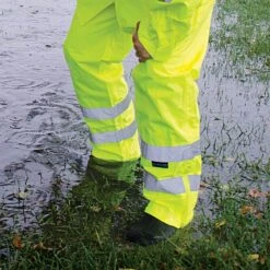 Majestic Hi-Vis High-Visibility Class III Rainwear Jacket - Size 2XL 9 Majestic Hi-Vis High-Visibility Class III Rainwear Jacket - Size 2XL -A.M. Leonard Tools Shop 751351 4