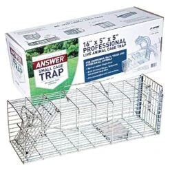 Answer Live Animal Catch Trap, Small Size, 16in X 5in X 5in By JT Eaton