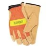 High-Visibility Orange Gloves, Large