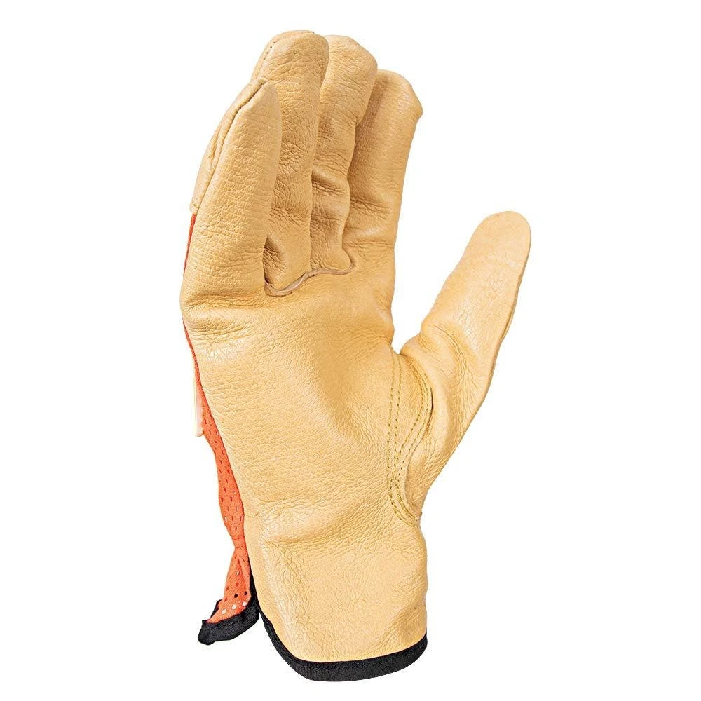 High-Visibility Orange Gloves, Large 2 High-Visibility Orange Gloves, Large - Image 2
