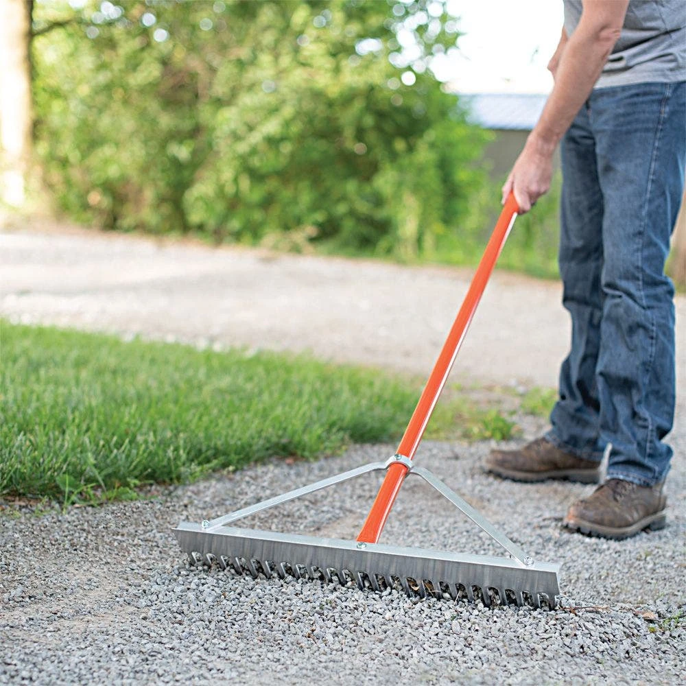 Aluminum Grading Rake With 24in Head By A.M. Leonard 3 Aluminum Grading Rake With 24in Head By A.M. Leonard - Image 3