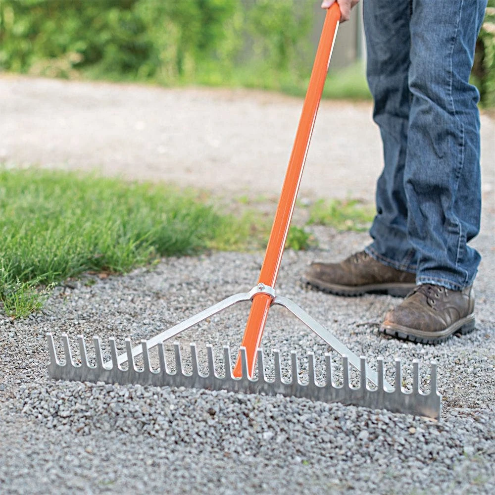 Aluminum Grading Rake With 24in Head By A.M. Leonard 4 Aluminum Grading Rake With 24in Head By A.M. Leonard - Image 4