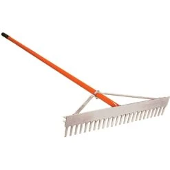 Aluminum Grading Rake With 24in Head By A.M. Leonard
