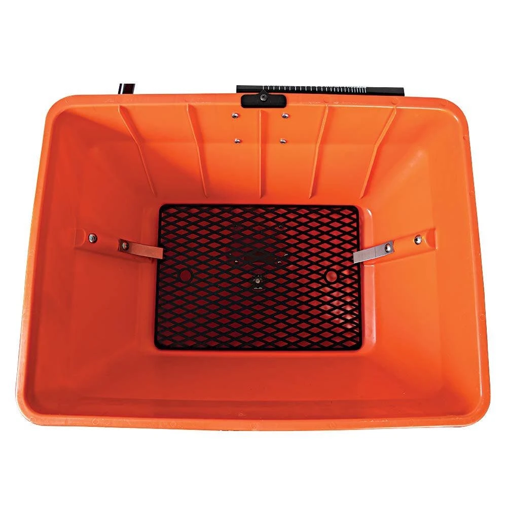 Broadcast Spreader, 70lb Capacity, Black Powder-Coated Frame By A.M. Leonard 5 Broadcast Spreader, 70lb Capacity, Black Powder-Coated Frame By A.M. Leonard - Image 5