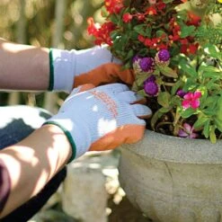 Latex-Coated Work Gloves, Size Extra Large By A.M. Leonard -A.M. Leonard Tools Shop amlg 2 3