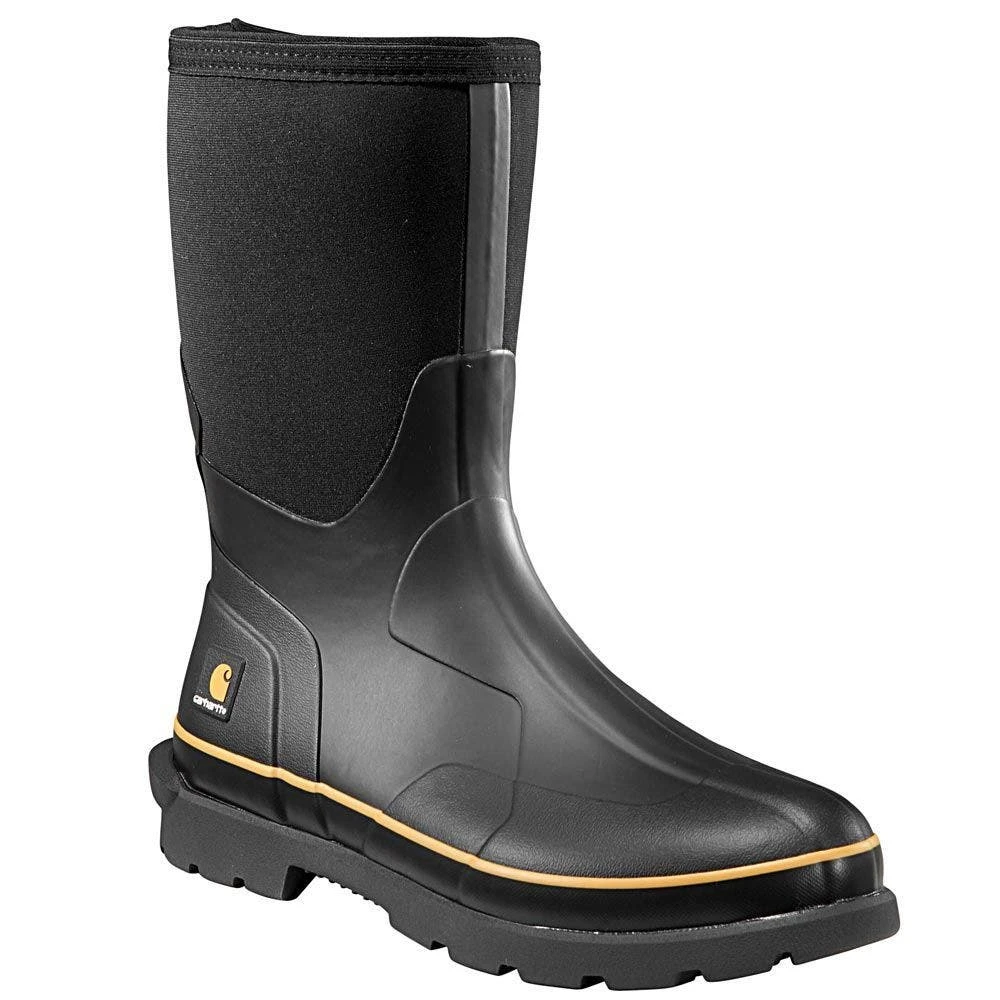 Carhartt Men's Mud Runner 10-Inch Waterproof Boots With Soft Toe, Size 8 2 Carhartt Men's Mud Runner 10-Inch Waterproof Boots With Soft Toe, Size 8 - Image 2