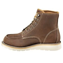 Steel Toe Wedge Boots, Brown, Men's Size 10-1/2 By Carhartt -A.M. Leonard Tools Shop cmw6295 105m 2