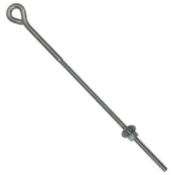 Hot-Dip 1/2-Inch Galvanized Eyebolts And Washers Bulk Pack, 12-Inch Bolt Length