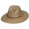 Extreme Straw Hat With Front Crease