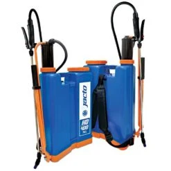 Backpack Sprayer With Poly Piston Pump, Blue, 4-Gallon Capacity By Jacto -A.M. Leonard Tools Shop hd400bl 2