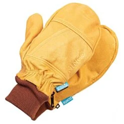 Lined Glove Water-Resist Prem Grain Buffalo Mitten