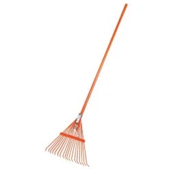 Spring Rake With 18-Tine Steel Head And Tuff-Flex™ Composite Handle By A.M. Leonard