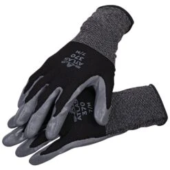 Showa Atlas 370 Nitrile Glove Black Extra Large
