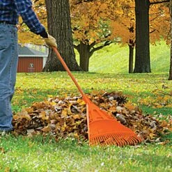 24-Inch Poly Lawn Rake With TuffFlex Composite Handle By A.M. Leonard -A.M. Leonard Tools Shop ppr24 3 1