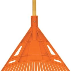 24-Inch Wide Poly Lawn Rake With American Ash Handle By A.M. Leonard -A.M. Leonard Tools Shop pr24u 3 2