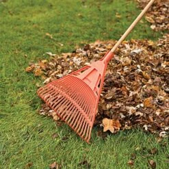 24-Inch Wide Poly Lawn Rake With American Ash Handle By A.M. Leonard -A.M. Leonard Tools Shop pr24u 4 2