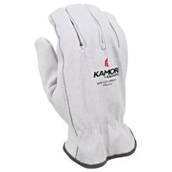 Kamori White Goatskin Gloves, A5 Cut Resistance, Size Extra Large By Radians