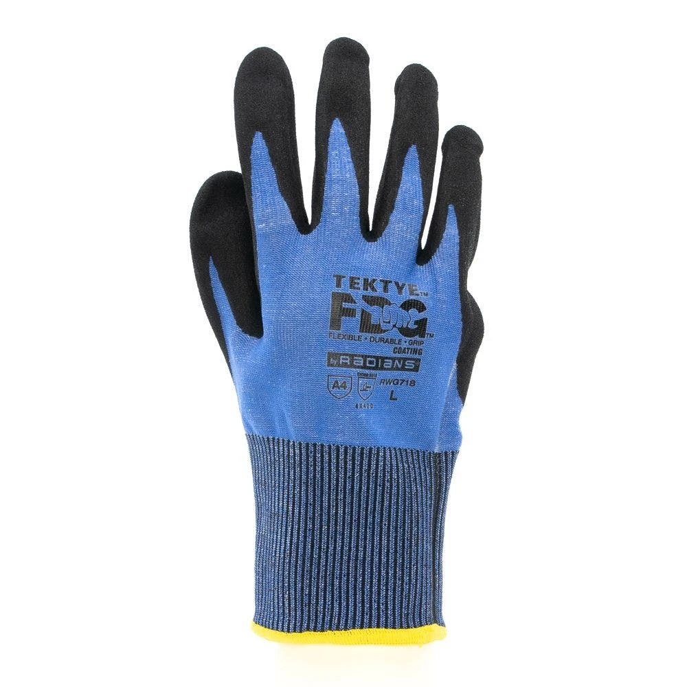 TEKTYE Touch Screen Gloves With FDG Palm, A4 Cut-Resistance By Radians 1 TEKTYE Touch Screen Gloves With FDG Palm, A4 Cut-Resistance By Radians