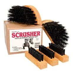 Deluxe Replacement Brush Set For SB5U Boot Cleaner By Scrusher