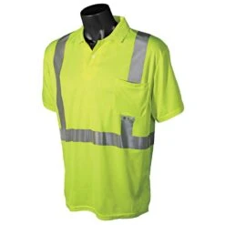 Max-Dri Moisture Wicking Short Sleeve Polo Shirt, L