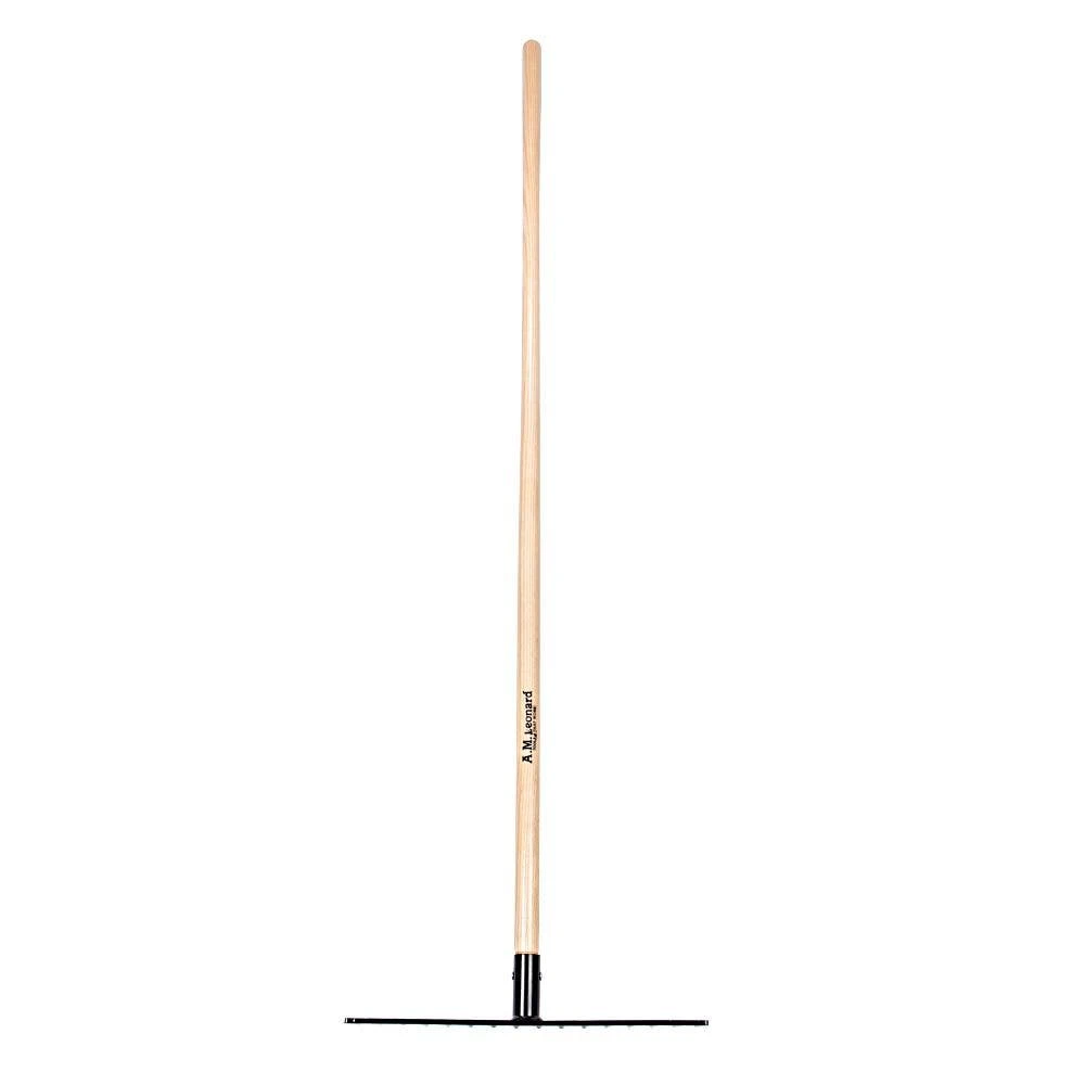 American-Made Steel Landscape Rake With American Ash Handle By A.M. Leonard 2 American-Made Steel Landscape Rake With American Ash Handle By A.M. Leonard - Image 2