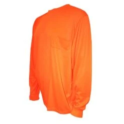 Birdseye Mesh Long Sleeve Tee, Non-Rated, Orange, Size Medium By Cordova -A.M. Leonard Tools Shop v140m am 2