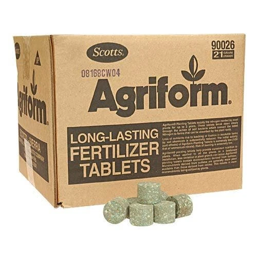 Agriform 20-10-5 Fertilizer Tablets, 2 Year Formula, Box 1 Agriform 20-10-5 Fertilizer Tablets, 2 Year Formula, Box