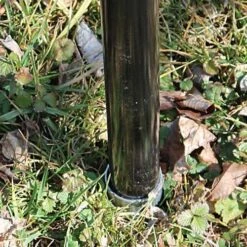 30-Year Deer Fence Galvanized Steel Posts, 7-Pack