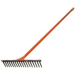 All Steel Straight Rakes, 18 Or 24 Tines, By A.M. Leonard