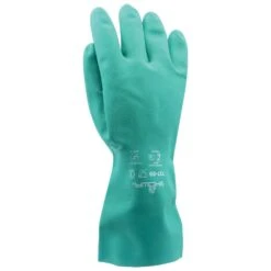 Showa Nitrile Gloves 15mil Unlined 13in