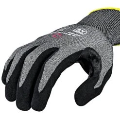 A9 Cut Level Sandy Foam Nitrile Work Glove MD 5 A9 Cut Level Sandy Foam Nitrile Work Glove MD -A.M. Leonard Tools Shop wg589mam angle