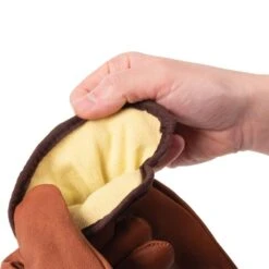 Goatskin Cut-Less Gloves With Kevlar Lining, Medium -A.M. Leonard Tools Shop wrk1555 md 4